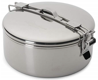 stainless steel camping pot